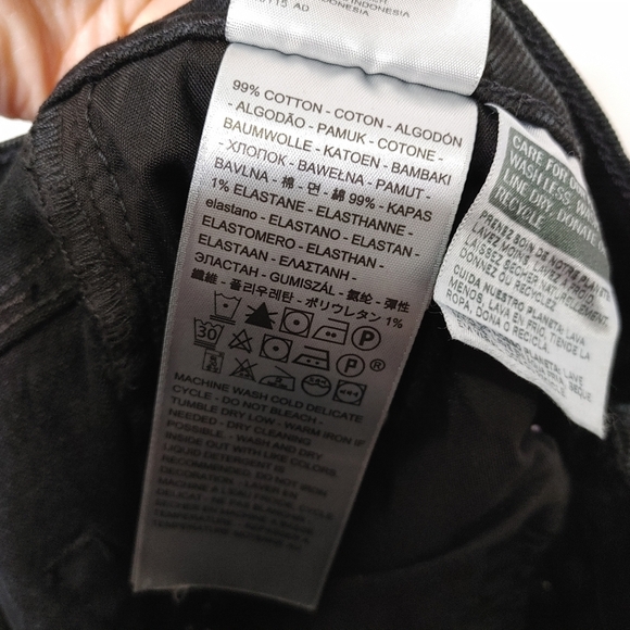 LEVI'S Ribcage straight studded ankle jeans 31 - Picture 9 of 12